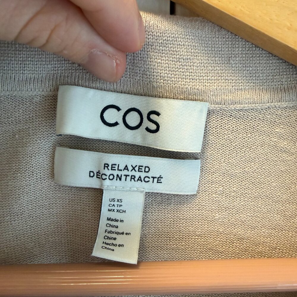 COS Linen Polo - Picture 2 of 3